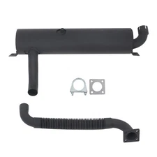 Muffler & Exhaust Pipe Kit 6676728 6677371 Fit For Bobcat S175 S185 T190 773