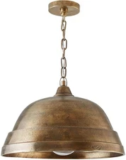 Capital Lighting 330313XB Brass Single Light Chandelier