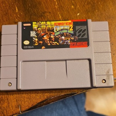 Nintendo Donkey Kong Country 2 Diddy's Kong Quest SNES NTSC-U/C KA Cartridge