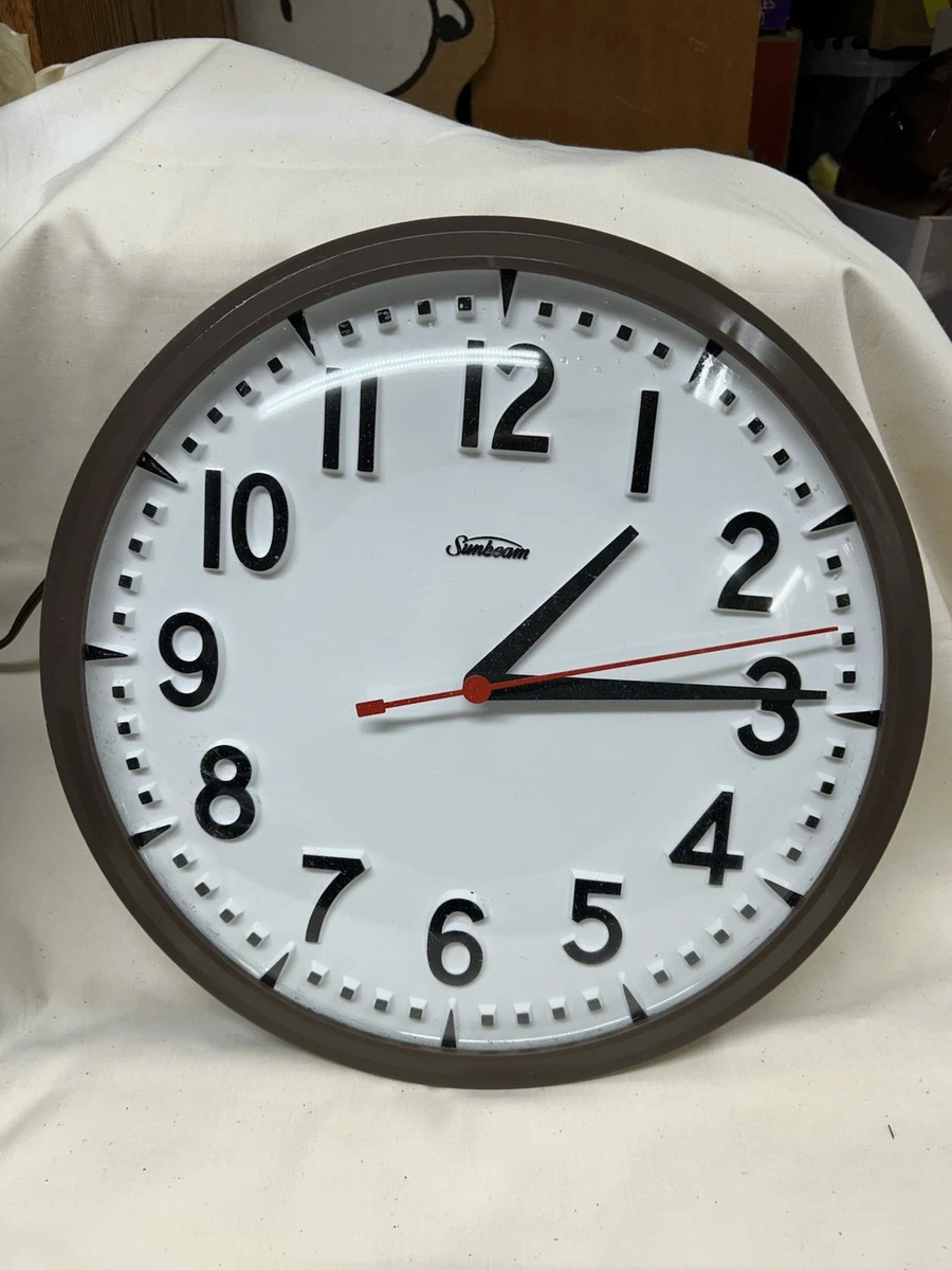 Vintage Sunbeam Wall Clock In Collectible Wall Clocks (1970-Now