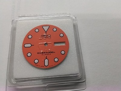 SEIKO SKX ZIFFERBLATT...ORANGE ORIGINAL