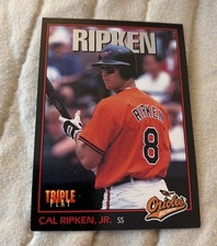 Cal Ripken Jr. 1993 Donruss Triple Play Baseball #3 MLB Baltimore Orioles SS