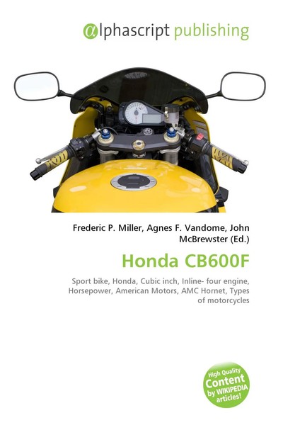 Frederic P. Miller (U. A.) | Honda CB600F | Taschenbuch | Englisch (2026)-image