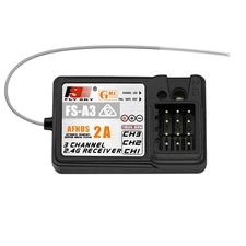 Flysky FS-A3 3CH Receiver 2.4G AFHDS 2A for Flysky FS-GT5 FS-GT2E FS-GT2F FS-GT2