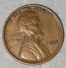 Obverse Has Gouge/Smear-LI___TY Missing Letters -1934 P Lincoln Wheat Penny Cent