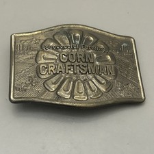Successful Farming Corn Craftsman Metal Buckle 1976 Meredith Corporation