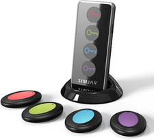 Key Finder with up to 131Ft Working Range in Open Space, Wireless Remote Contro