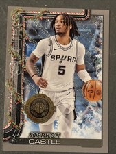 2025-26 Topps Holiday - Stephon Castle #H158 Holiday Silver Glitter
