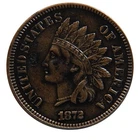 1872 Indian Head Cent Beautiful Coin