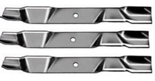 Set Of 3 Exmark 1-613112 20 1/2" Mulching High Lift Blade. By  Rotary Corp. 