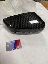 Genuine BMW Right Drivers Side OS Mirror Cover Cap Carbon RHD G11  