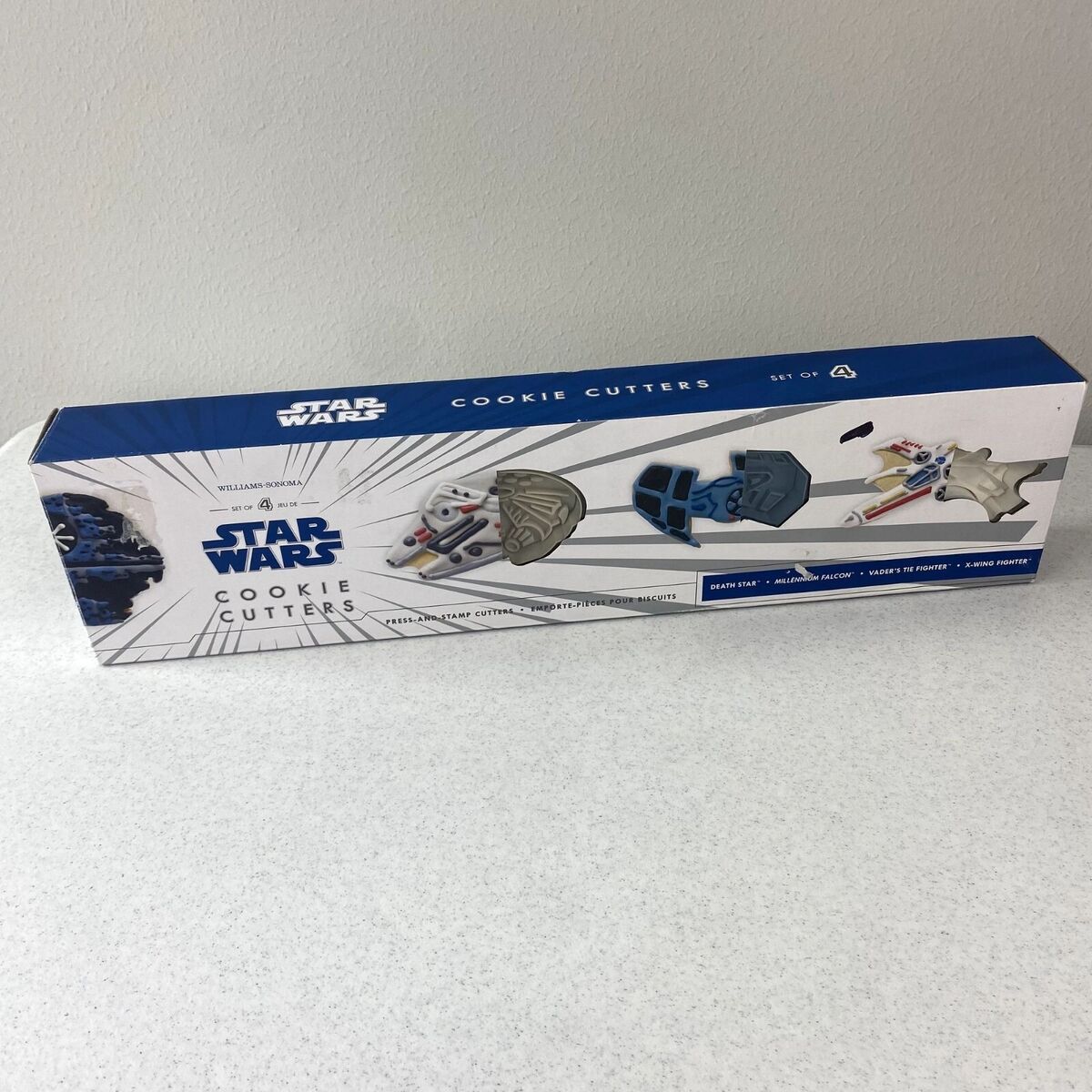 Williams Sonoma Star Wars Cookie Cutters set of 4 | eBay Williams Sonoma Star Wars Cookie Cutters set of 4 | eBay