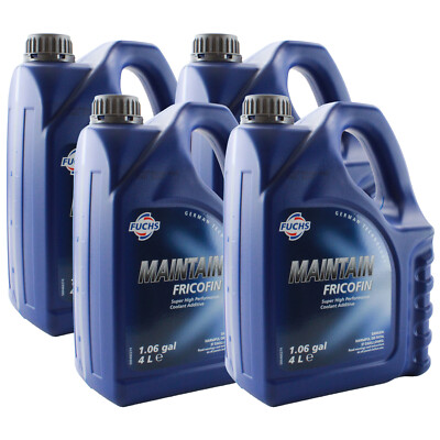 Fuchs 16 Liter MAINTAIN FRICOFIN Engine Coolant / Antifreeze 4 x 4L 800351661