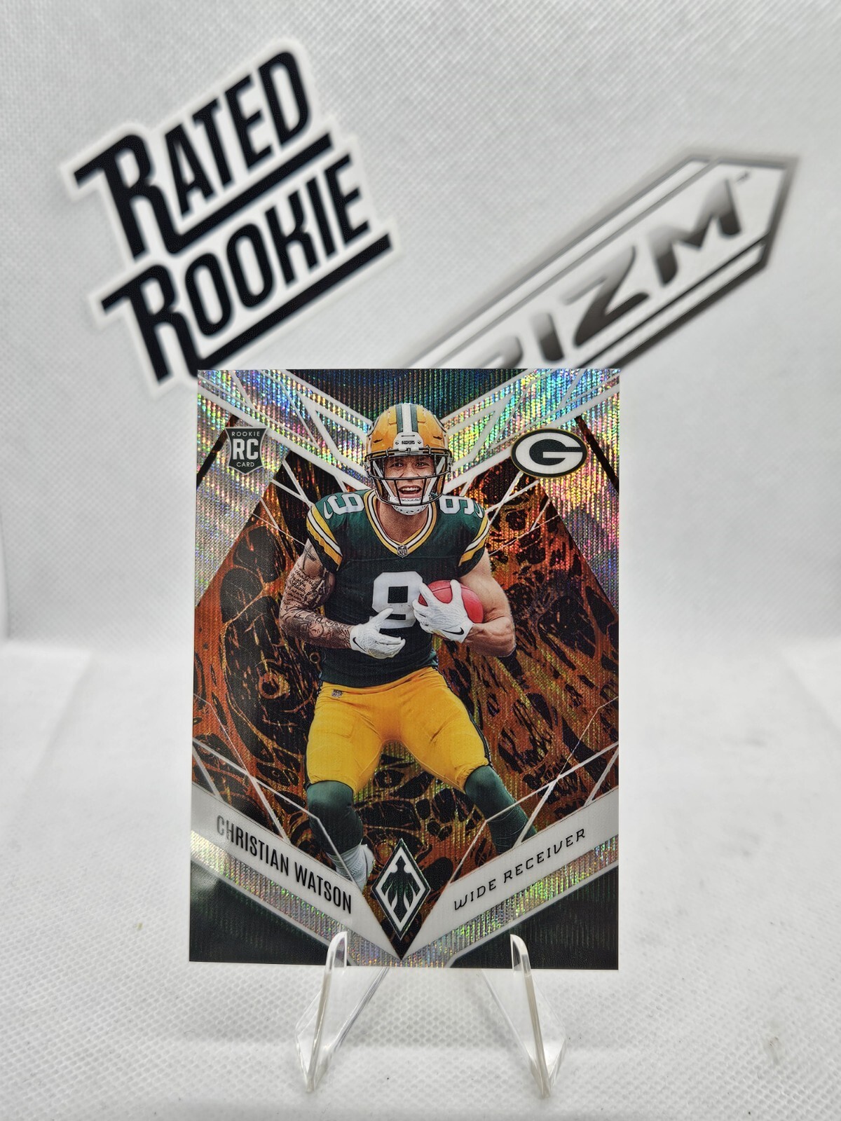 CHRISTIAN WATSON 2022 Phoenix #119 LAVA /175 SP Rookie RC Packers