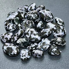 Indigo Gabbro Tumbled (Mystical Merlinite)(By The Piece Or Pound) Polished