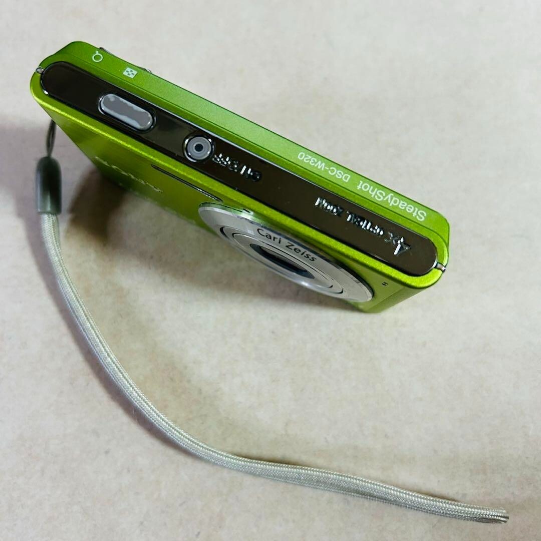 Exc+5 in Box] SONY Cyber-shot DSC-W320 Green Compact Digital