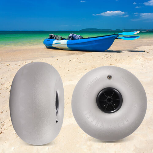 16 inch Balloon Wheels Replacement Big Beach Sand Tires Kayak Dolly Canoe 2 PCS