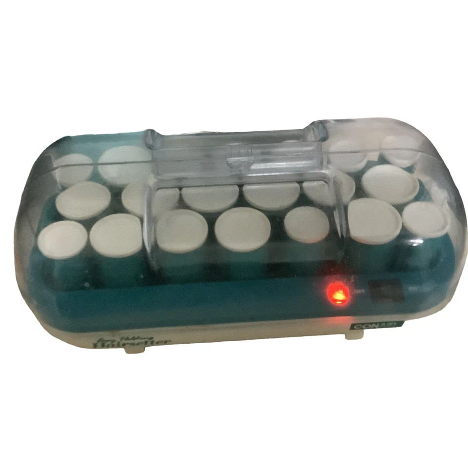 Conair Easy Holding Hairset Grip Rollers 热卷发棒和夹子 复古 — 第 3/4 张图片