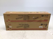 Xerox Cyan High Capacity Toner Cartridge 106R00672 Phaser 6250 2 Pack