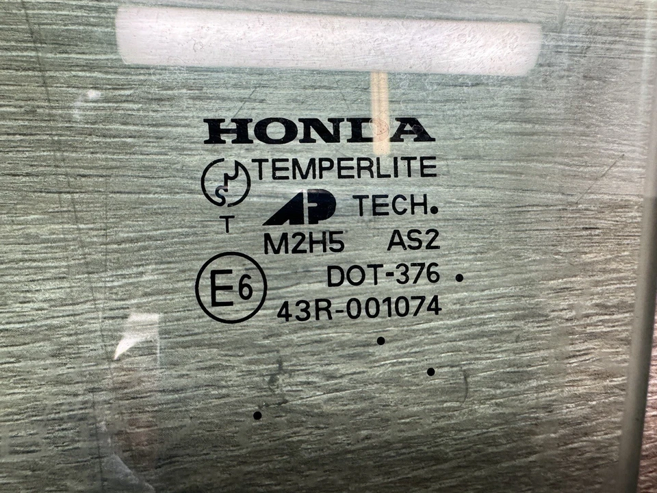 ACURA TL 2004-2008 sedán conductor trasero puerta izquierda ventana de cristal OEM Foto 4 de 4