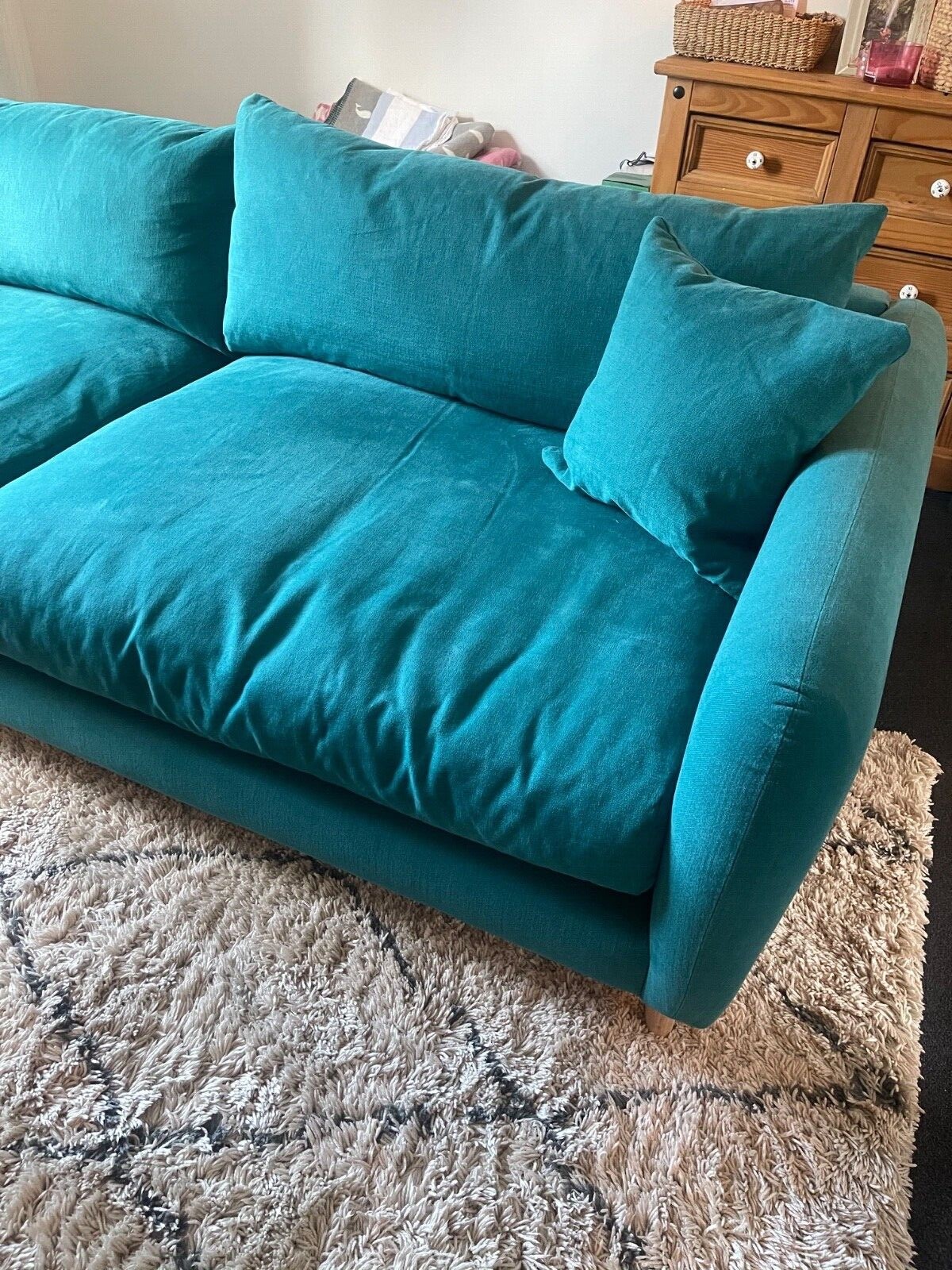 Beautiful Loaf Three Seater Sofa eBay