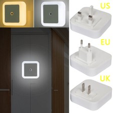 LED Plug-in Night Lights Lamp Dusk to Dawn Sensor for Hallway Kitchen Bathroom;