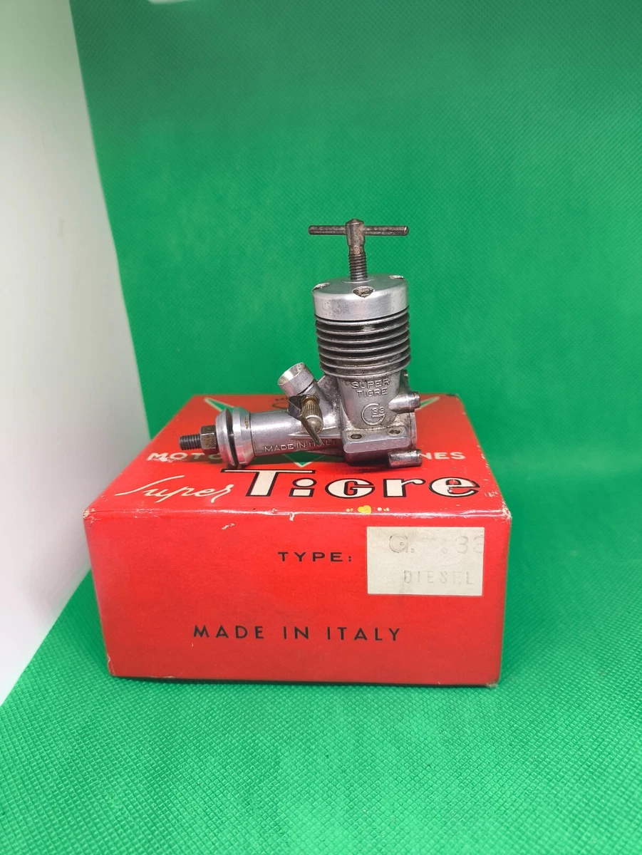 Moteur Super Tigre X21RE Bluehead Longstroke – Vintage Italie 1980