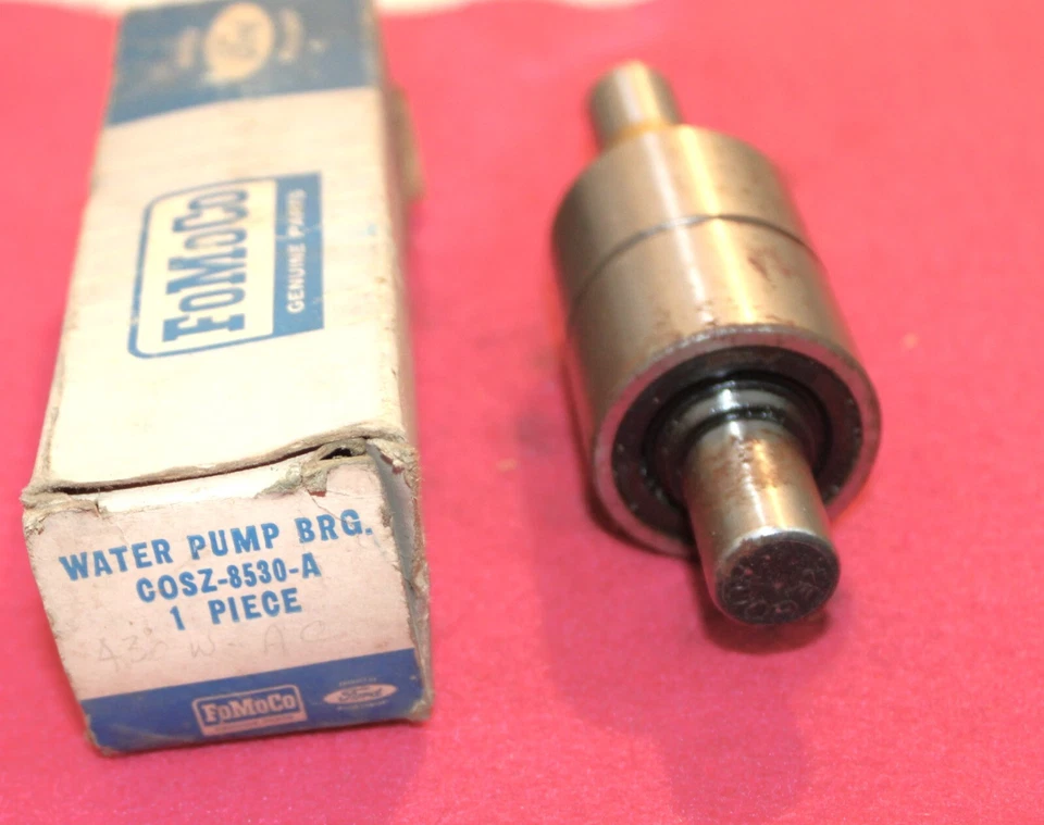 Ford Thunderbird 1960 NOS 430 con eje de bomba de agua de aire acondicionado y montaje de rodamientos Foto 3 de 4