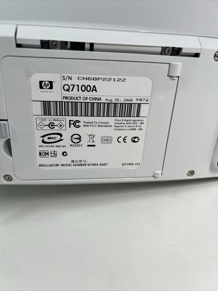 HP Photosmart A716 Compact Photo Printer Refurbished Without Ink Cartridge