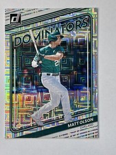 2022 Panini Donruss Baseball Matt Olson #D-6 Dominators Vector