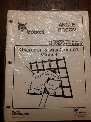 Bobcat Angle Broom 68'' 84'' Operation & Maintenance Manual