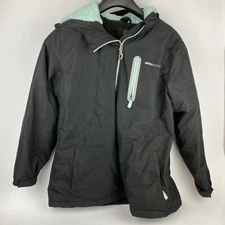 Swiss Tech Women's Jacket Size XL 14-16 Hooded Fleece Lined Hiking Outdoors 