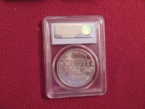 1993-P Jefferson Silver Commemorative Dollar MS69 PCGS Mint State 69w/Box etc... - Picture 3 of 5