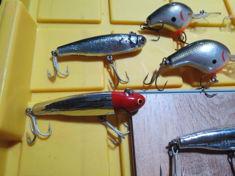 Lote señuelos de pesca Bagleys vintage (lote #13040) Foto 2 de 4