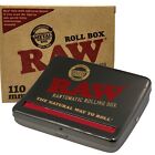 <!--F#f_0-->RAW 110mm King Size Automatic Metal Rolling Roll Box Adjustable - Black Chrome<!--F/-->