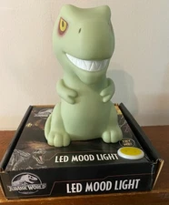Jurassic World Led Mood Light 30 Minutes Shut Off Timer 4”x6”