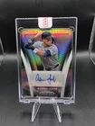 2025 Panini Prizm #TS-AJ Encased Aaron Judge Throwback Signatures Silver Prizm!