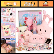 Axolotl Gifts for Girls - Fun Birthday Presents for Ages 3-8, Cute Axolotl Toys