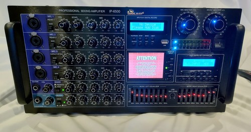 Idolpro IDOLmain IP‑6500 Pro Mixing Amplifier – Factory Rebuilt, Warranty