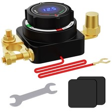 Battery Disconnect Top Post Kill Switch 5-80V Heavy Duty Shut Off For Car RV