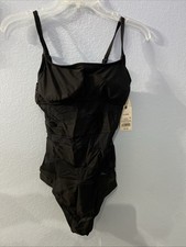 Shade  Shore Mesh Front One Piece Swimsuit Size S LONG - NEW w/TAGS CONDITION
