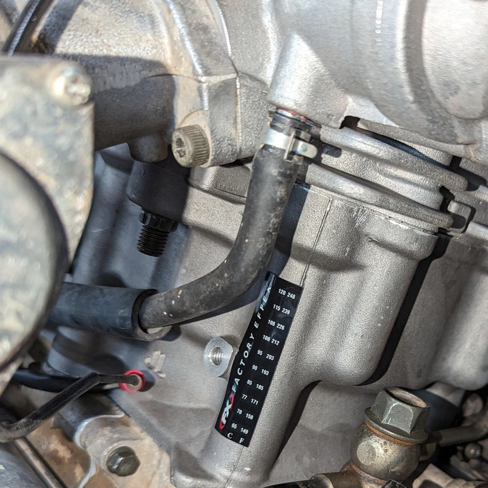 Температурные наклейки упаковка 3 шт. - размеры 149-248F, 65-120C заводской Effex 08-90225 - Изображение 2 из 4