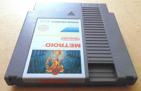 metroid espagnol jeu original nintendo nes version pal