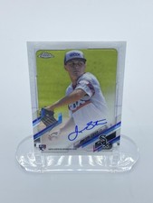 2021 Topps Chrome - Rookie Autographs Jonathan Stiever #RA-JST (AU, RC)