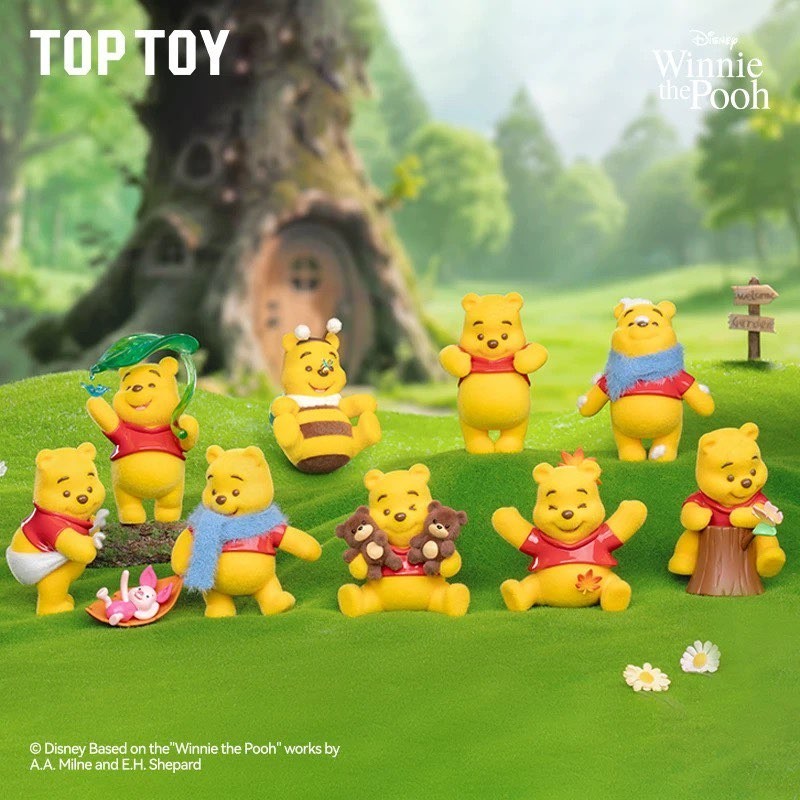 TOPTOY Disney Winnie the Pooh Happy Time Series Blind Box