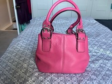 tignanello handbag. pink. comes with a key ring. Very good condition