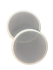 ASA Electronics GR600W 6.5" White Speaker Cover 2 PACK Camper/RV