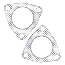 2.5 Inch Exhaust Gasket 3-Bolt 63.2mm Muffler Flange Header High 2.5 in