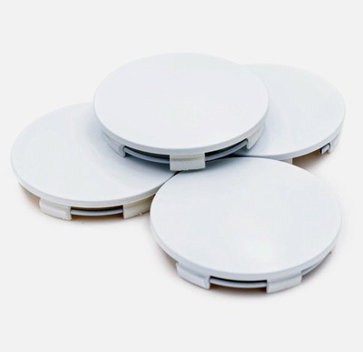 4pc 65mm/2.56in Radzentrum Cap für TE37 17''&18'' RE30 CE28n 18'' Felge weiß