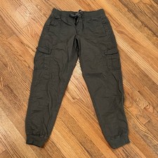 Eddie Bauer Women's Olive Jogger Pants